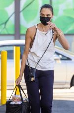 GAL GADOT Shopping for Groceries at Bristol Farms in Hollywood 11/28/2021