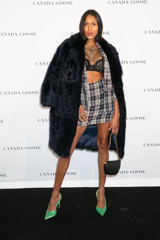 GIA BAB at Canada Goose Footwear Launch at Victoria House in London 11/10/2021