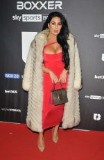 GRACE TEAL at The Boxxer Boxing Tournament at Wembley Arena in London 11/20/2021