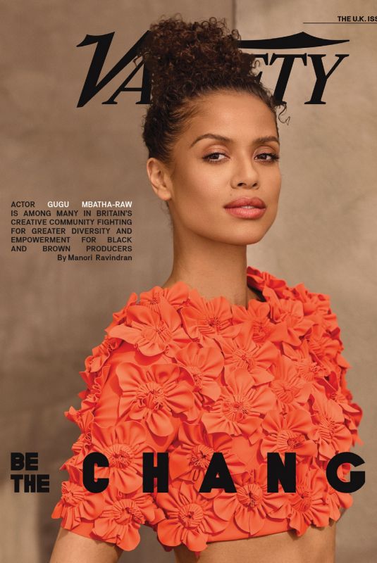GUGU MBATHA RAW in Variety Magazine, November 2021