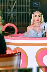 GWEN STEFANI as Alice In Wonderland at a Special Performance at Disneyland