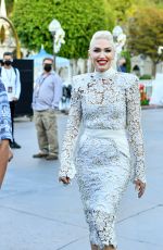 GWEN STEFANI as Alice In Wonderland at a Special Performance at Disneyland
