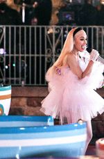 GWEN STEFANI as Alice In Wonderland at a Special Performance at Disneyland