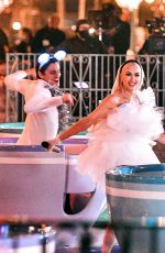 GWEN STEFANI as Alice In Wonderland at a Special Performance at Disneyland