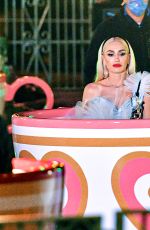 GWEN STEFANI as Alice In Wonderland at a Special Performance at Disneyland
