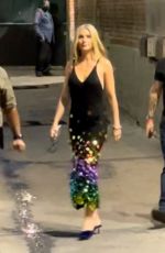 GWYNETH PALTROW Leaves Jimmy Kimmel Live! in Hollywood 11/08/2021