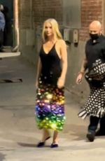 GWYNETH PALTROW Leaves Jimmy Kimmel Live! in Hollywood 11/08/2021