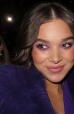 HAILEE STEINFELD Arrives at AMC Studios in New York 11/22/2021