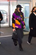 HAILEE STEINFELD Arrives at JFK Airport in New York 11/24/2021