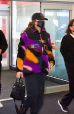 HAILEE STEINFELD Arrives at JFK Airport in New York 11/24/2021