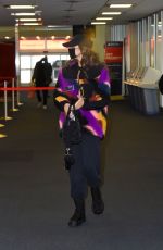 HAILEE STEINFELD Arrives at JFK Airport in New York 11/24/2021