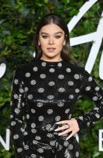 HAILEE STEINFELD at 2021 British Fashion Awards in London 11/29/2021