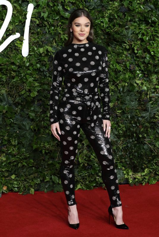 HAILEE STEINFELD at 2021 British Fashion Awards in London 11/29/2021