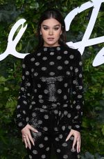 HAILEE STEINFELD at 2021 British Fashion Awards in London 11/29/2021