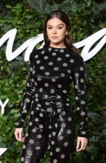 HAILEE STEINFELD at 2021 British Fashion Awards in London 11/29/2021