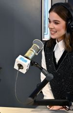 HAILEE STEINFELD at Siriusxm Studios in New York 11/22/2021