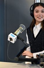 HAILEE STEINFELD at Siriusxm Studios in New York 11/22/2021
