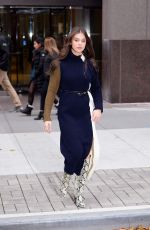HAILEE STEINFELD Leaves a Radio Station in New York 11/22/2021