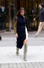 HAILEE STEINFELD Leaves a Radio Station in New York 11/22/2021