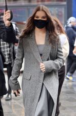 HAILEE STEINFELD Leaves Global Radio Studios in London 11/10/2021