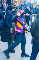 HAILEE STEINFELD Leaves GMA Studios in New York 11/24/2021