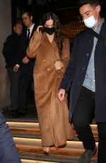 HAILEE STEINFELD Leaves Her Hotel in London 11/10/2021