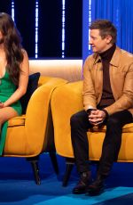 HAILEE STEINFELD on the Set of Jonathan Ross Show 11/13/2021