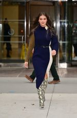 HAILEE STEINFELD Out and About in New York 11/22/2021