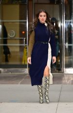 HAILEE STEINFELD Out and About in New York 11/22/2021