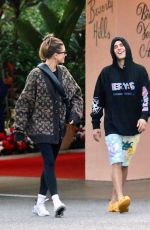 HAILEY and Justin BIEBER Out for Dinner Date at Beverly Hills Hotel 11/08/2021