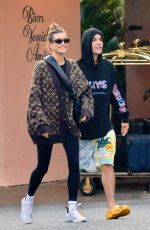 HAILEY and Justin BIEBER Out for Dinner Date at Beverly Hills Hotel 11/08/2021