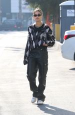 HAILEY BIEBER and JUSTINE SKYE Out Shopping in West Hollywood 11/02/2021
