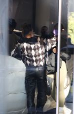 HAILEY BIEBER and JUSTINE SKYE Out Shopping in West Hollywood 11/02/2021