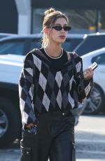 HAILEY BIEBER and JUSTINE SKYE Out Shopping in West Hollywood 11/02/2021