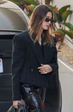 HAILEY BIEBER Arrives at a Meeting in Beverly Hills 11/05/2021