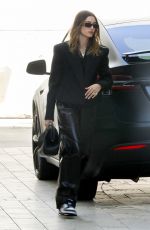 HAILEY BIEBER Arrives at a Meeting in Beverly Hills 11/05/2021