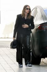 HAILEY BIEBER Arrives at a Meeting in Beverly Hills 11/05/2021