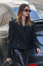 HAILEY BIEBER Arrives at a Meeting in Beverly Hills 11/05/2021