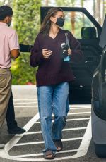 HAILEY BIEBER Arrives at Beverly Hills Hotel 11/01/2021