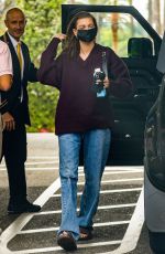 HAILEY BIEBER Arrives at Beverly Hills Hotel 11/01/2021