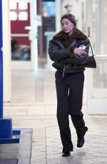 HAILEY BIEBER in Acne Studios Jacket Out in Los Angeles 11/18/2021