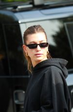 HAILEY BIEBER Leaves Pilates Class in West Hollywod 11/18/2021