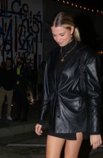 HAILEY CLAUSON Out for Dinner at Craig