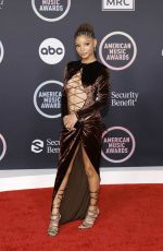 HALLE BAILEY at American Music Awards 2021 in Los Angeles 11/21/2021