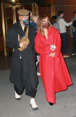 HALLE BERRY and Van Hunt Out for Dinner in New York 11/05/2021