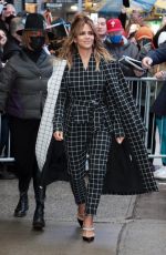 HALLE BERRY Arrives at Good Morning America in New York 11/22/2021