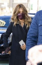 HALLE BERRY Heading to a Studio in Brooklyn 11/03/2021