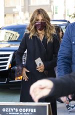HALLE BERRY Heading to a Studio in Brooklyn 11/03/2021