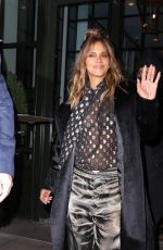 HALLE BERRY Heading to Directors Guild of America in New York 11/22/2021