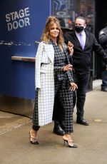 HALLE BERRY Leaves GMA Morning Show in New York 11/22/2021